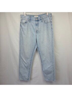 Madewell The Perfect Vintage Jean Light Wash High Rise Size 32 100% Cotton